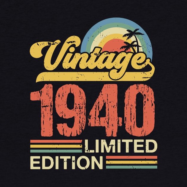 Retro vintage 1940 limited edition by Crafty Pirate 